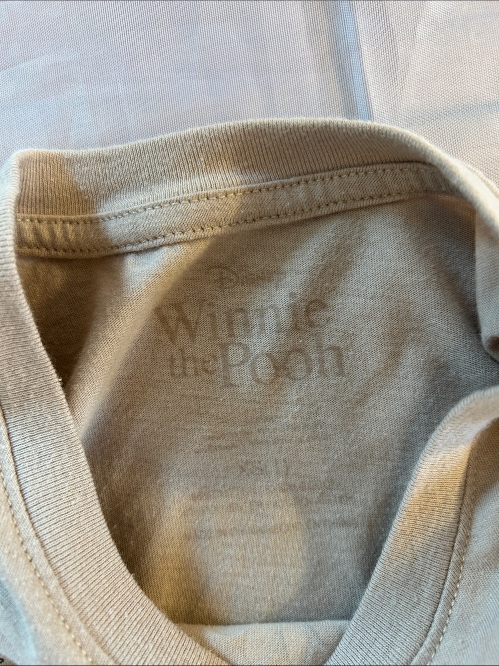 Disney Tan Winnie the Pooh 'Sunshine All The Time' Muscle Tee - Picture 2 of 6